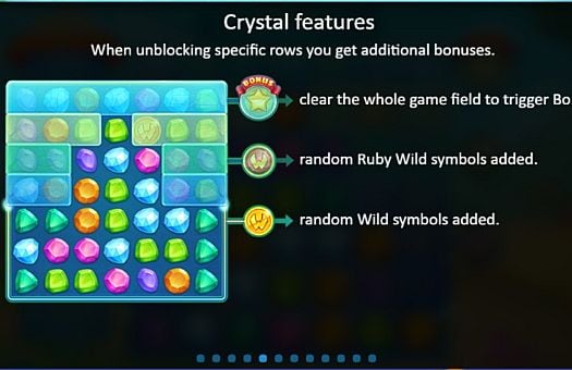 Аппарат Crystal Land - правила игры Правила игры в аппарате Crystal Land