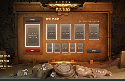 Аппарат River of Riches - риск игра Риск игра в аппарате River of Riches