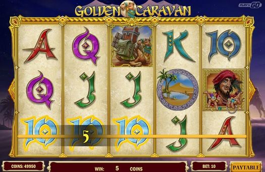 Golden Caravan - выигрышная комбинация символов Выигрышная комбинация символов в Golden Caravan