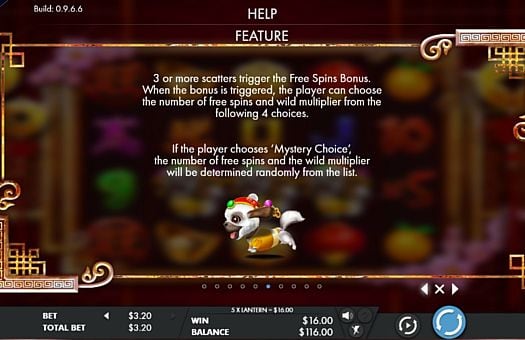 Игра Year of the Dog - фриспины Фриспины в игре Year of the Dog