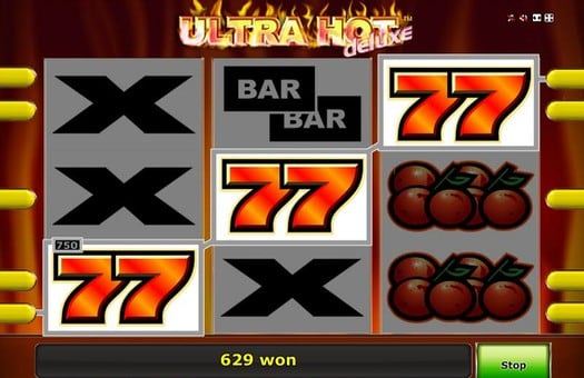 Игровой автомат Ultra Hot Deluxe - максимальная выигрышная комбинация Максимальная выигрышная комбинация в игровом автомате Ultra Hot Deluxe