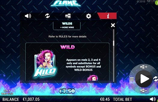 Онлайн аппарат Flame - Wild Wild в онлайн аппарате Flame
